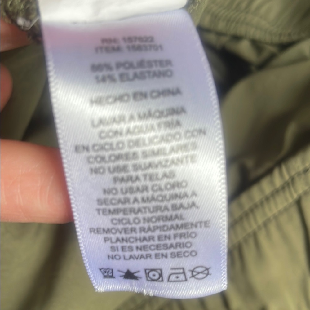 Eddie Bauer Green and Blue Track Pants - Picture 8 of 8
